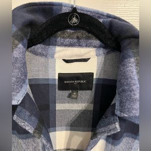 Banana Republic flannel shacket